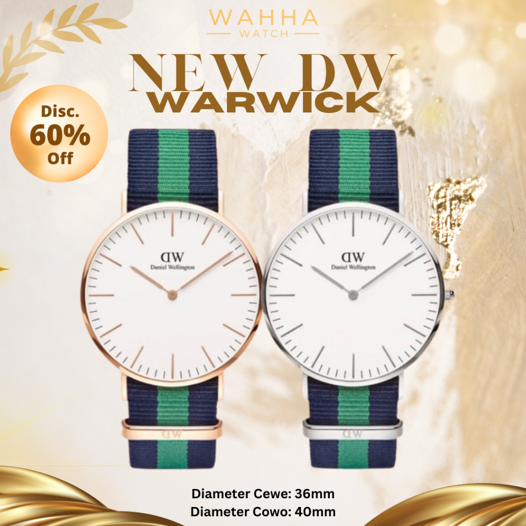 Jual Jam Tangan Wanita Daniel Wellington Warwick [BERGARANSI] | Shopee