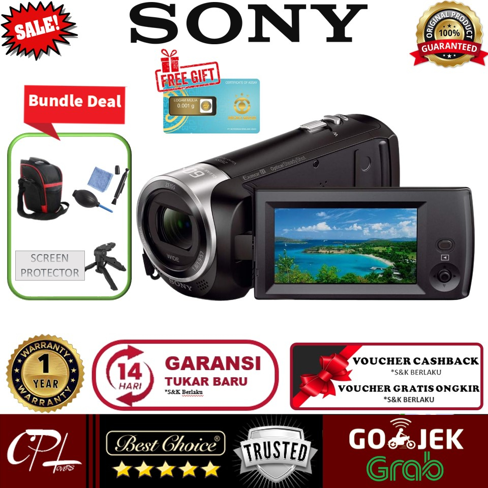 Jual Sony HDR-CX405 HD Handycam / SONY HDR CX405 / HDRCX405 - GARANSI ...