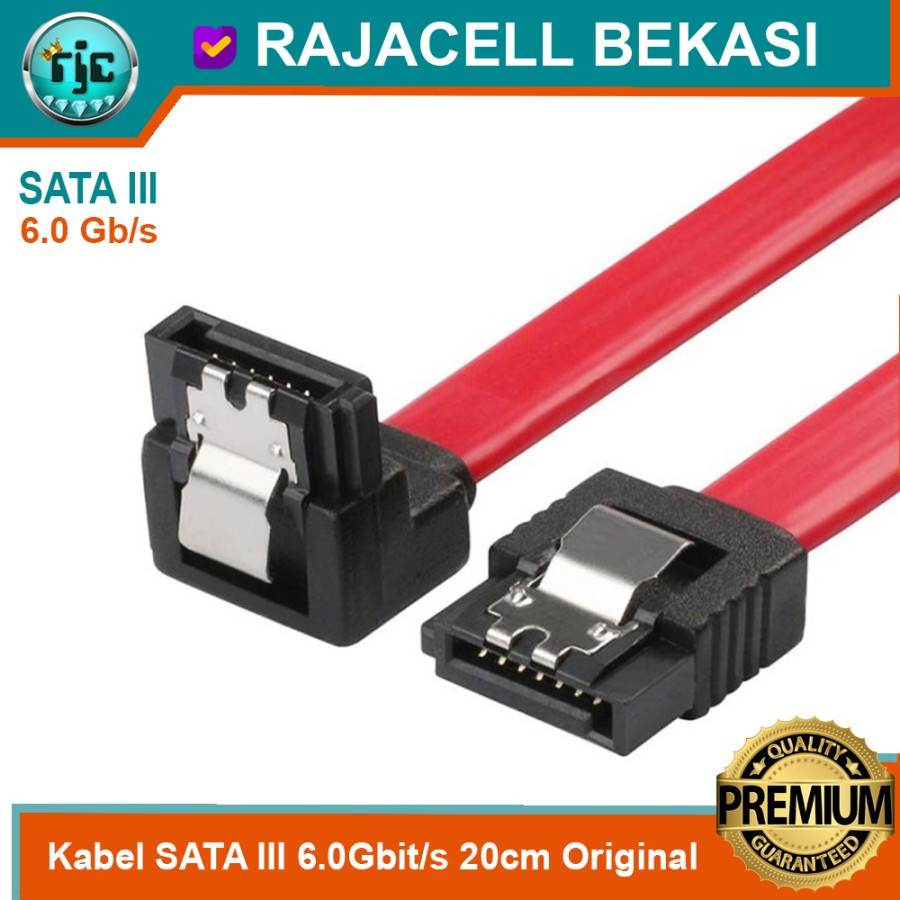 Jual Kabel SATA 3 6Gb/s SATA III 6.0Gbit/s dengan Clip Metal Original ...