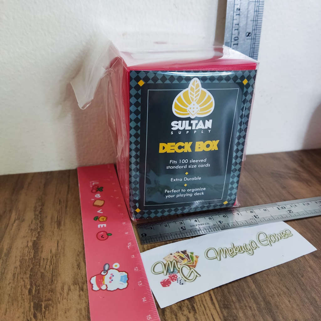 Jual Sultan Deck Box 100+ Kotak Dek dengan Pembatas Kartu | Shopee ...