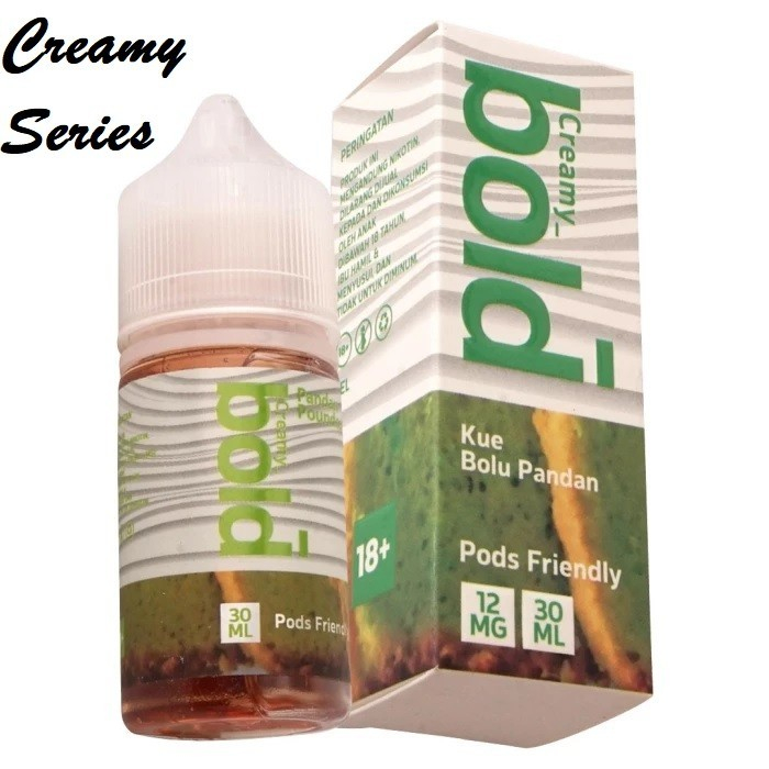 Jual BOLD CREAMY 30ML KUE BOLU PANDAN 12MG | Shopee Indonesia