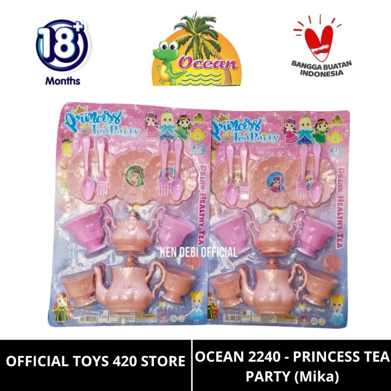 Jual ARFB - Mainan Peran Anak Princess Tea Party/Teko Set (Mika) OCT ...