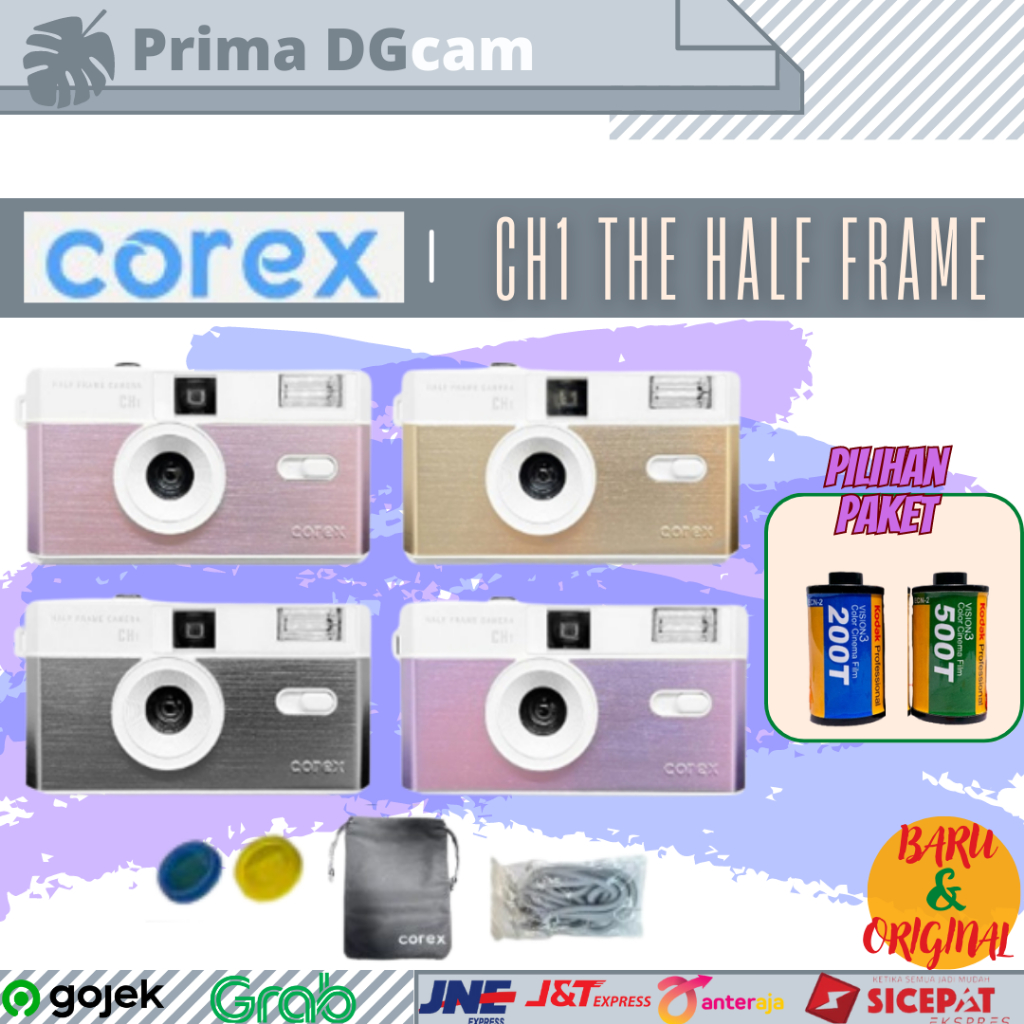 Jual Corex CH1 The Half Frame Camera Film | Shopee Indonesia