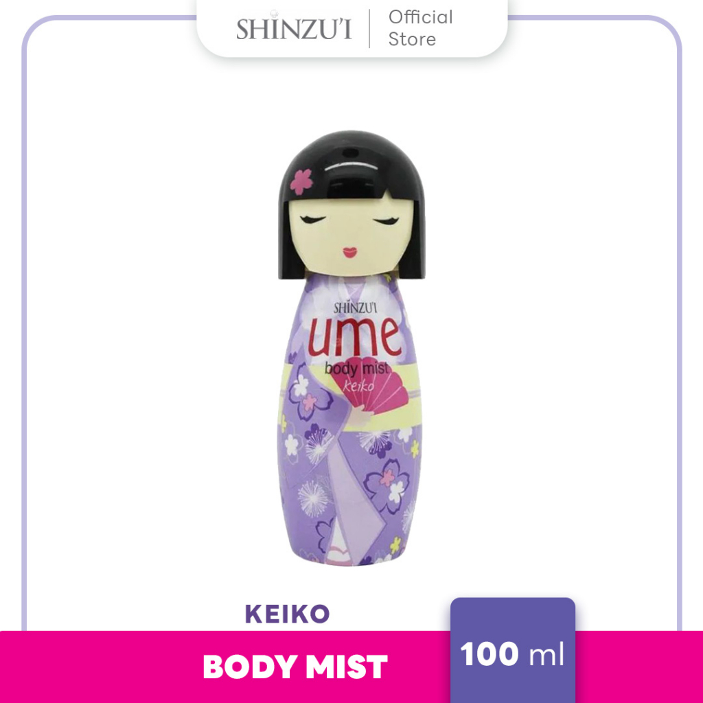 Jual Shinzui Ume Body Mist Keiko 100ml Shopee Indonesia