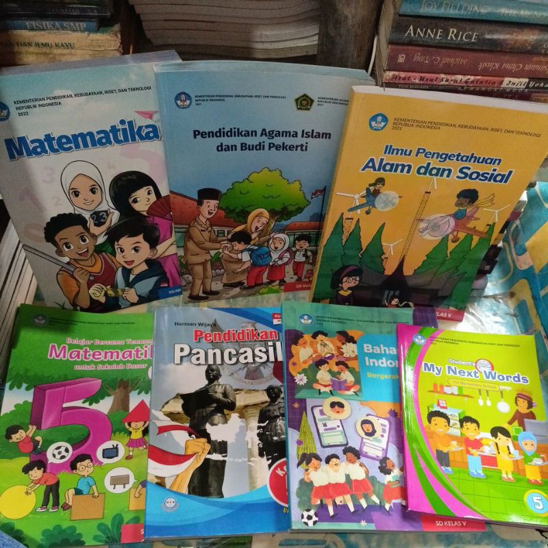 Jual BUKU BUKU PAKET KURIKULUM MERDEKA SD KELAS 5 | Shopee Indonesia