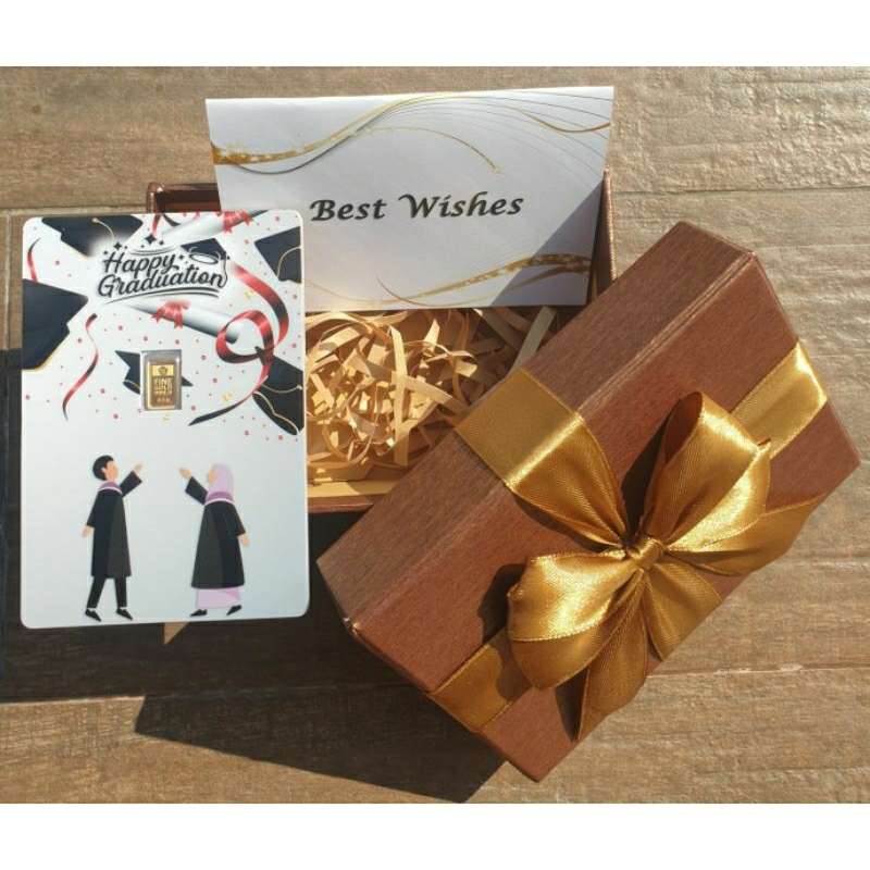 Jual Logam Mulia Emas ANTAM Happy Graduation Gift Series Custom ...
