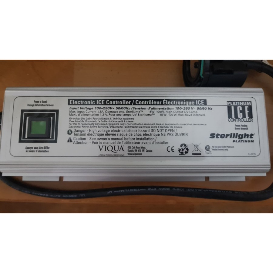 Jual Viqua SPC-ICE-HO Replacement UV Controller for Platinum Sterilight ...