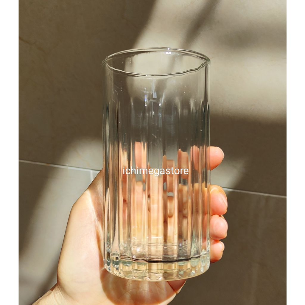 Jual Collin Glass Aesthetic Gelas Tinggi Luxury ICHIMEGASTORE Shopee