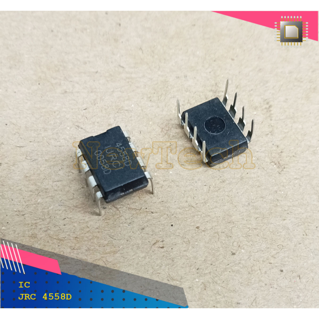 Jual IC JRC4558 JRC4558D JRC 4558 4558D Dual Operational Amplifier ...