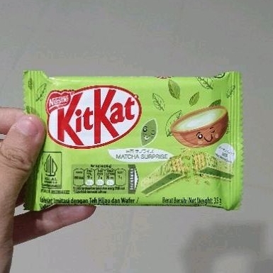 KITKAT Green Tea Matcha Pack KEYCHAIN Keyring Novelty Indonesia 3D