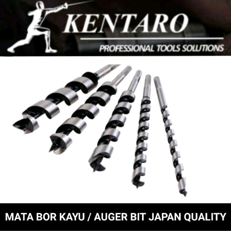 Jual Mata bor kayu / auger bit 230mm Kentaro Japan quality | Shopee ...