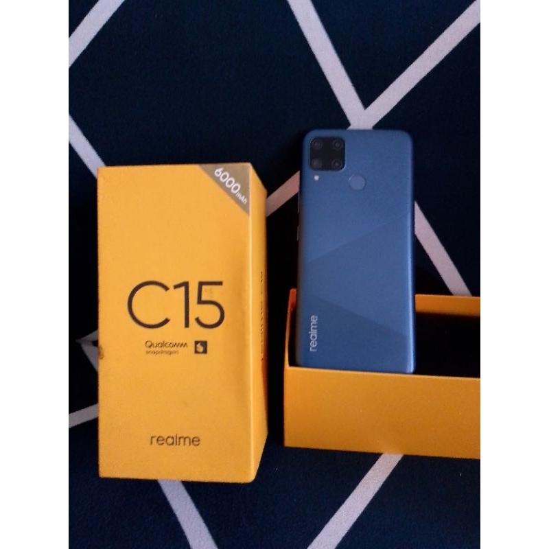 Jual Realme C15 ram 4/64Gb versi snapdragon | Shopee Indonesia