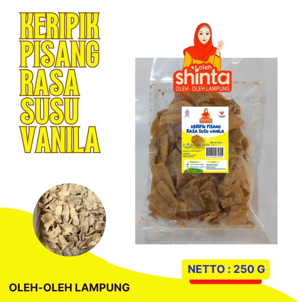 Jual Keripik Pisang Rasa Susu 200 Gr Shopee Indonesia