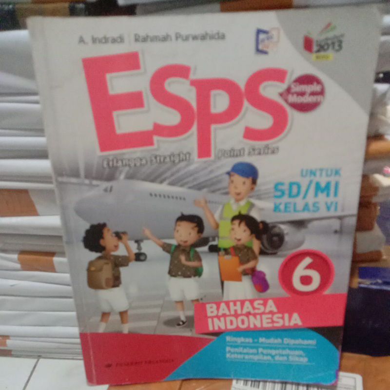 Jual ESPS BAHASA INDONESIA 6 UNTUK SD/MI KELAS VI | Shopee Indonesia