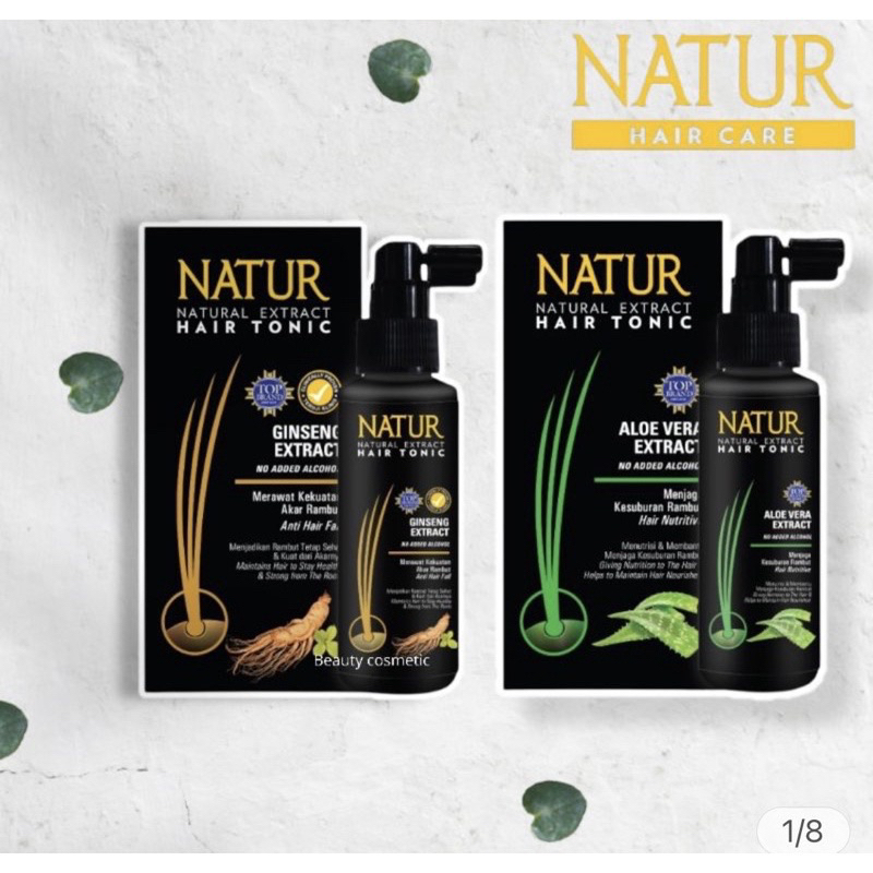 Jual NATUR Hair Tonic 90ml | Shopee Indonesia
