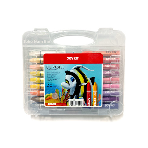 Jual Crayon Oil Pastel JOYKO isi 18w,24w,36w, 48w dan 55w Perpcs