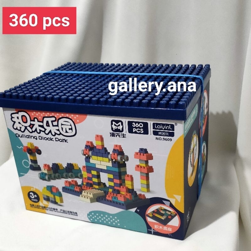 Jual Mainan Edukasi Anak Ohsome / KKV Building Block Park 260 280 360 ...