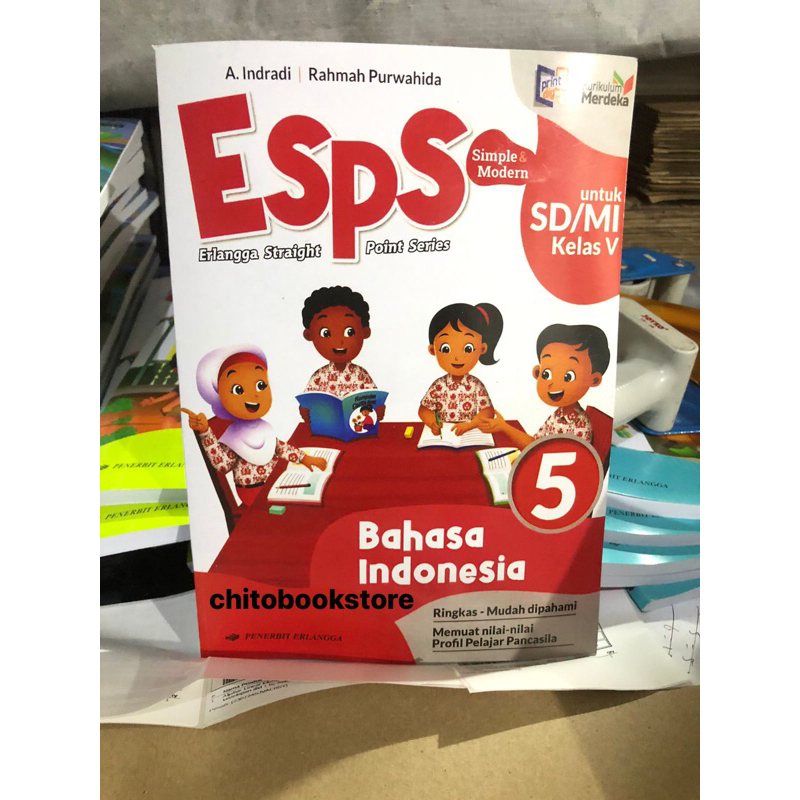 Jual Buku Esps Bahasa Indonesia Untuk SD / MI Kelas V 5 Kurikulum ...