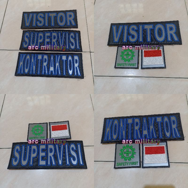 logoemblem visitor,supervisi,kontraktor bordir