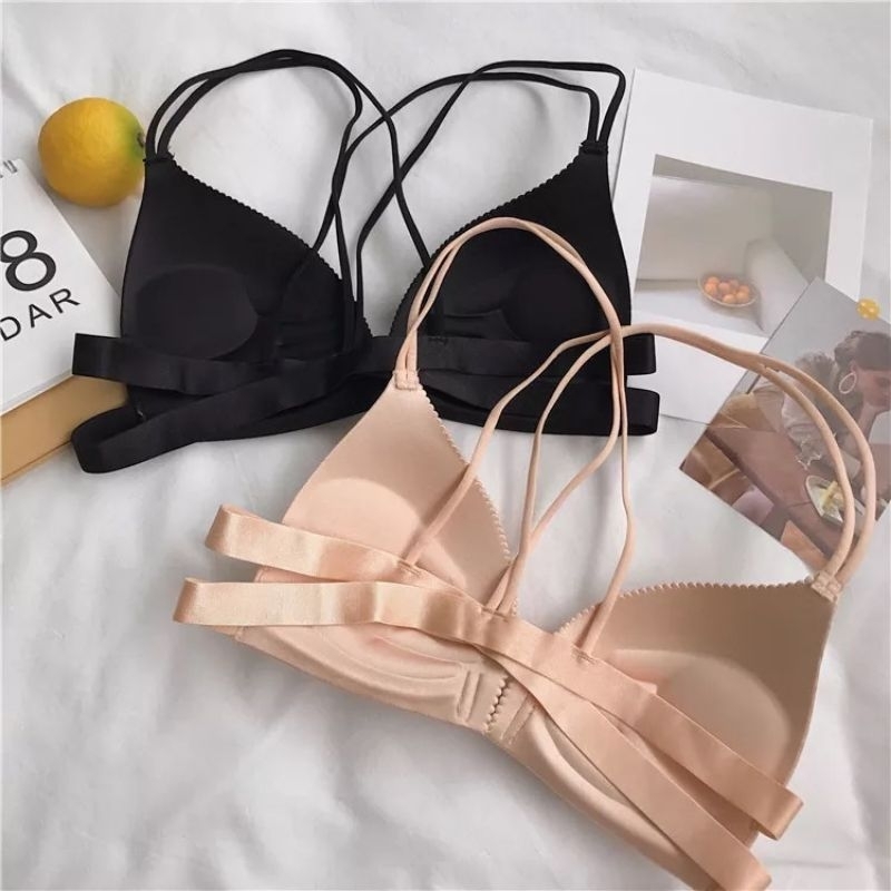 Jual Bra fasion wanita mode onefiace no kawat Bra monalica | Shopee ...