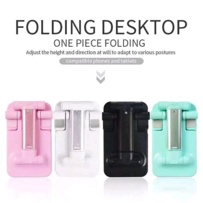 Jual Stand Holder Hp Folding Desktop Phone Stand Shopee Indonesia