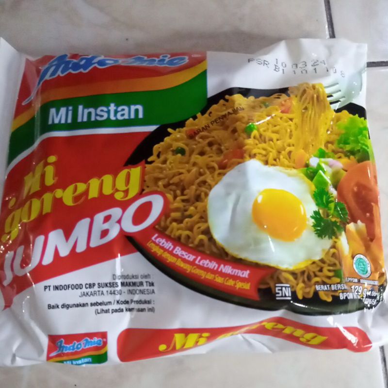 Jual Indomie Goreng Jumbo 129gr | Shopee Indonesia