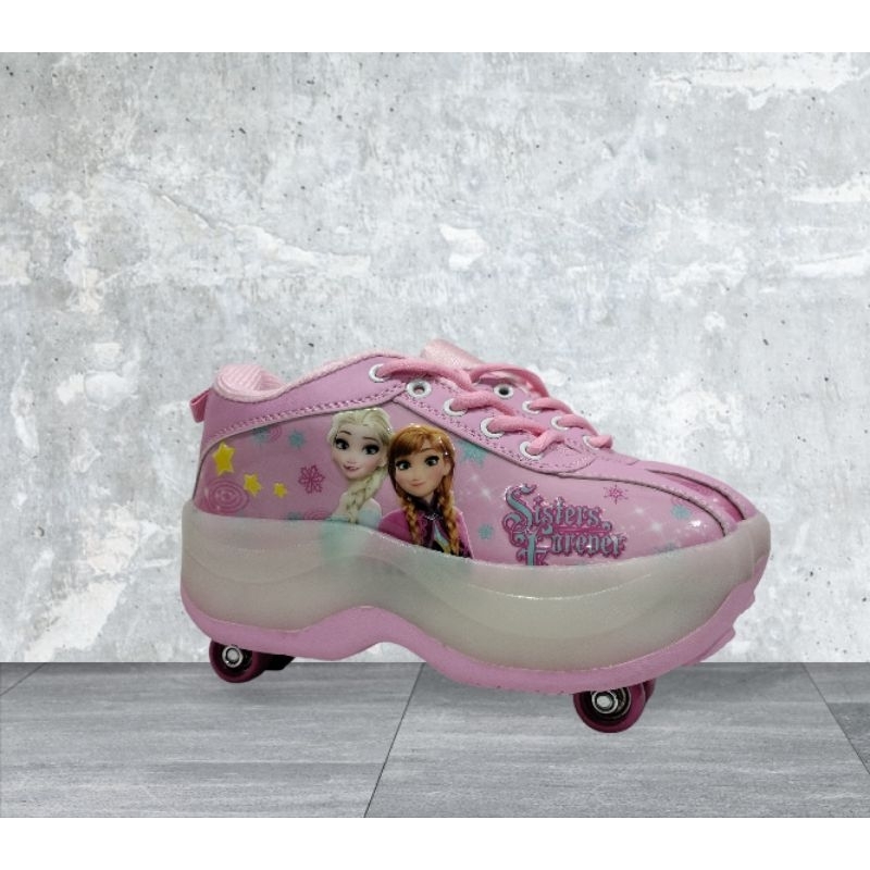 Jual SEPATU RODA 4 ANAK/SEPATU RODA BIASA/SKATEBOARD | Shopee Indonesia