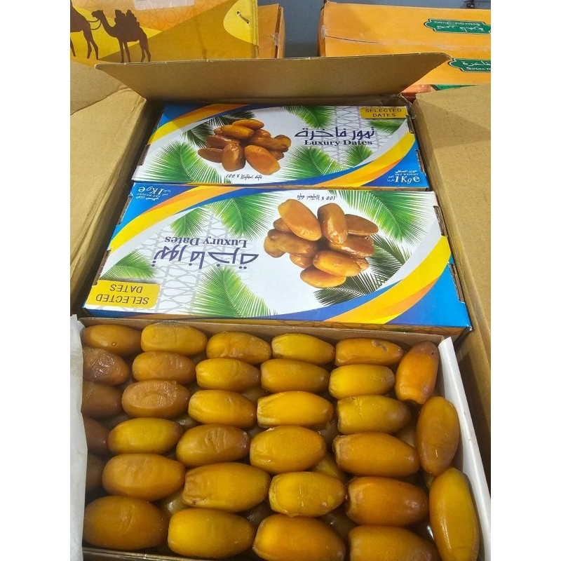 Jual Kurma Muda Ruthob Luxury Premium Dates 1kg | Shopee Indonesia