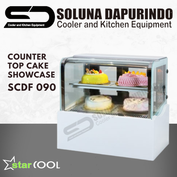 Jual Starcool Countertop Cake Showcase SCDF-090 / SCDF090 / SCDF 090 ...