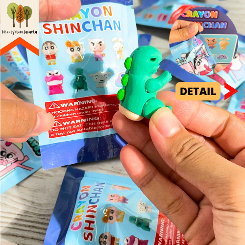 Jual Penghapus Mystery Bag Crayon Shinchan B-1001 Miniatur Eraser ...