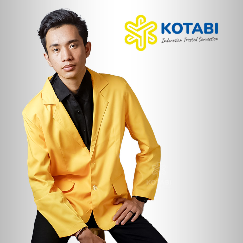 Jual KOTABI - Jas Almamater Kuning,Untuk sekolah,OSIS,Universitas ...