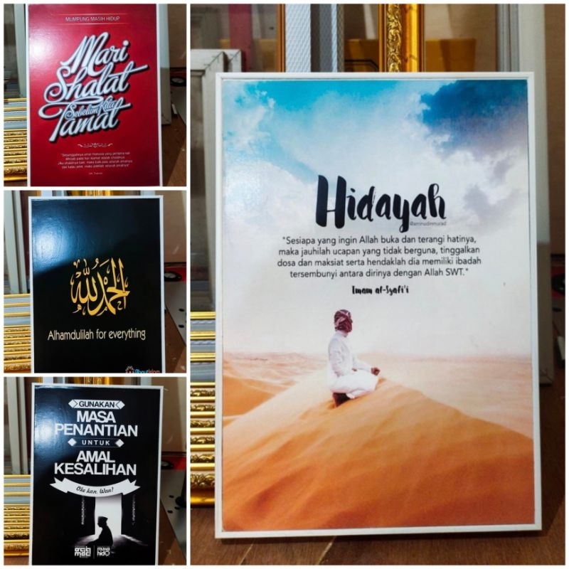 Jual poster fhoto booth motivasi islami | Shopee Indonesia