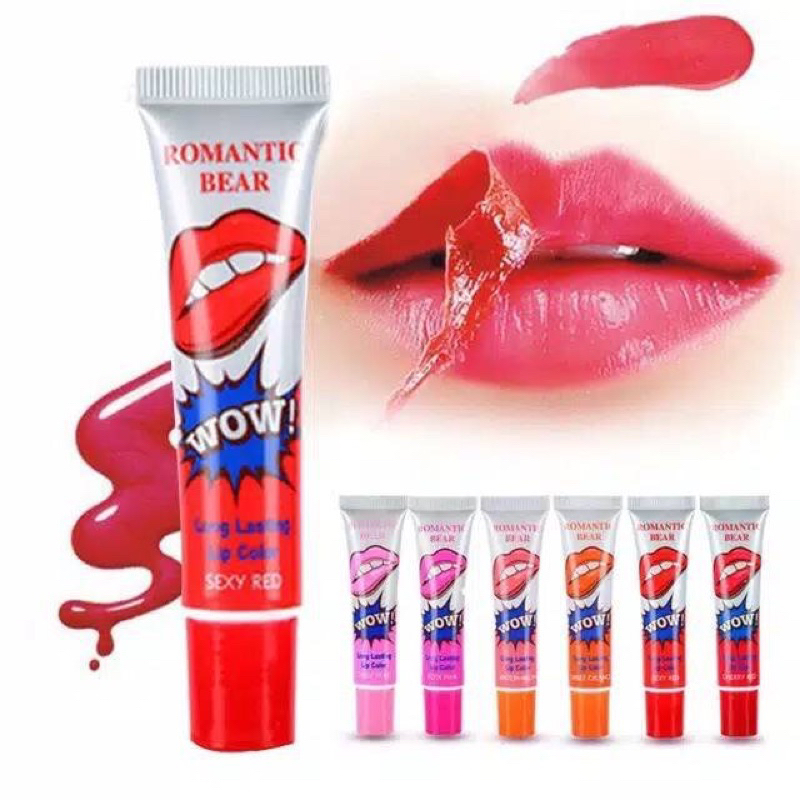 Jual Romantic Bear Peel Off Lipstick Long Lasting Monomola Lipstik Tattoo Lip Shopee Indonesia 0242