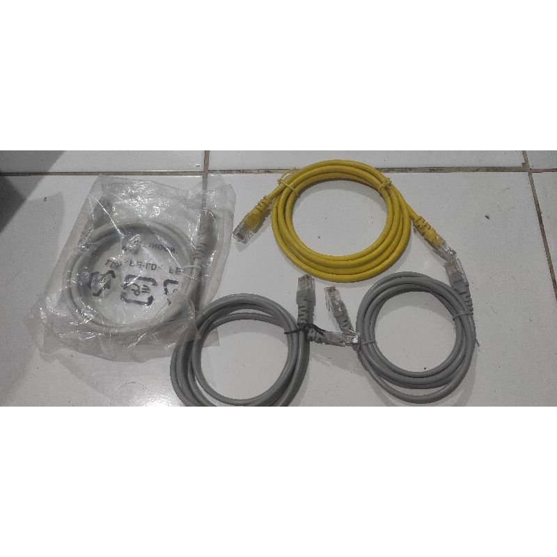 Jual kabel LAN 1 meter | Shopee Indonesia