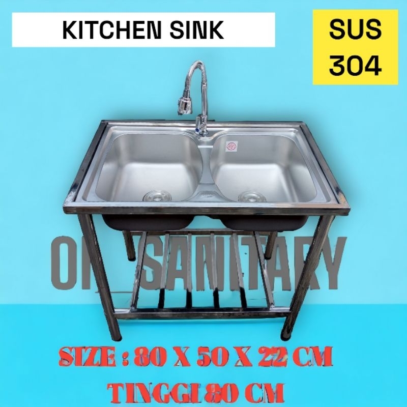 Jual Bak Cuci Piring Kitchen Sink Portable Rak Wastafel Cuci Piring Sink Se Shopee Indonesia 6629