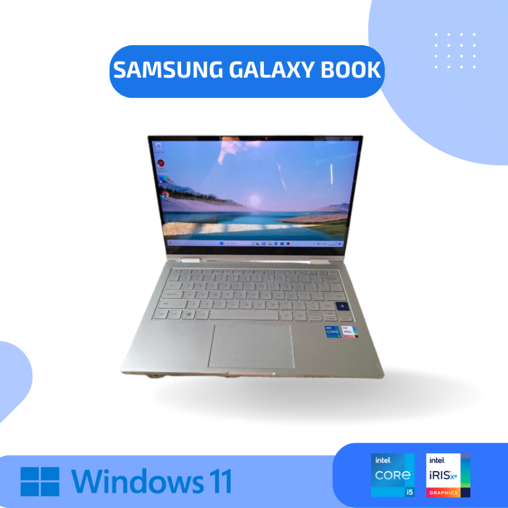 Jual Laptop Bekas SAMSUNG GALAXY FLEX BOOKS i5 gen 11 Laptop Bekas