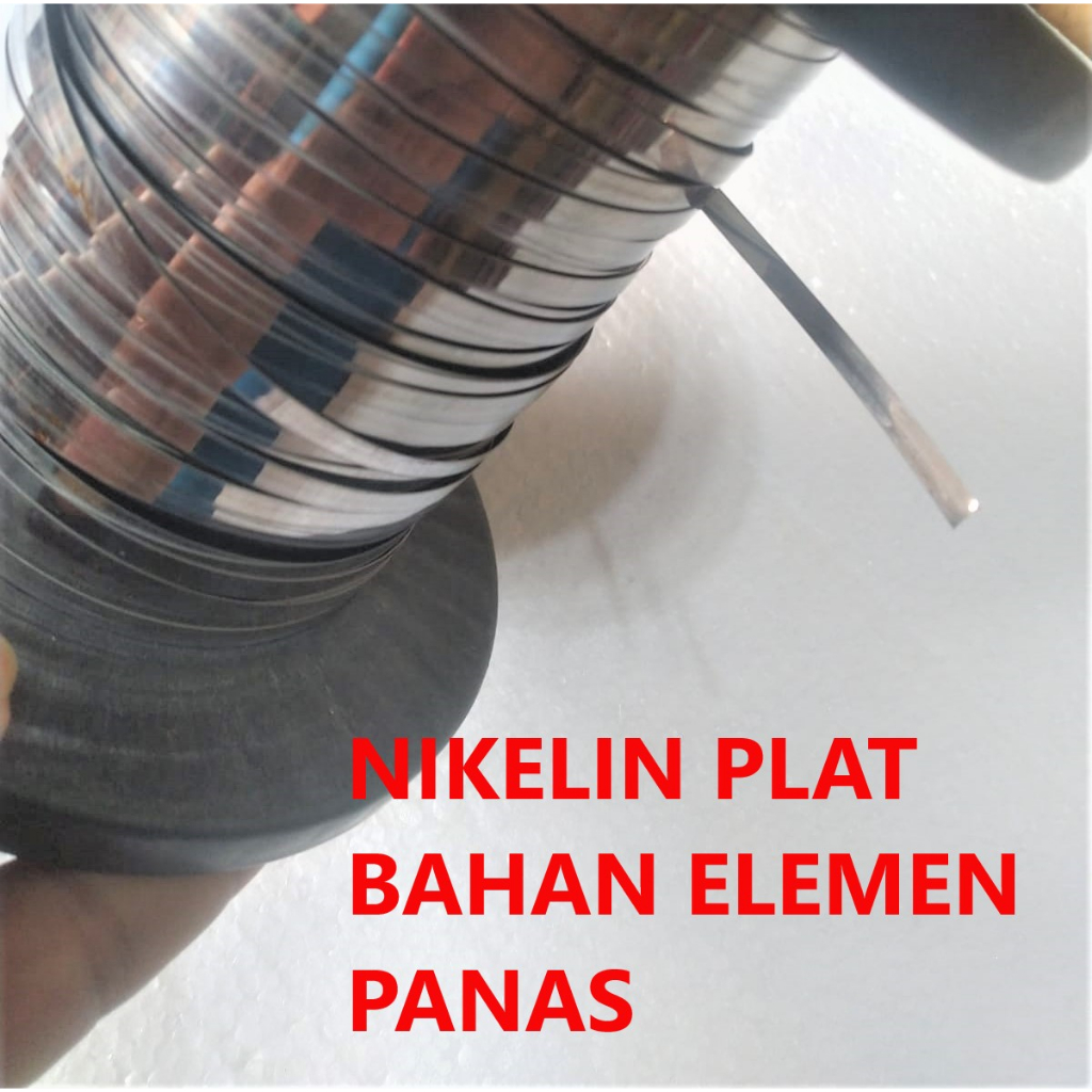 Jual Niklin 0,2 x 1,5mm nikelin pipih tebal 0.20 mm Lebar 1,50 mm plat ...