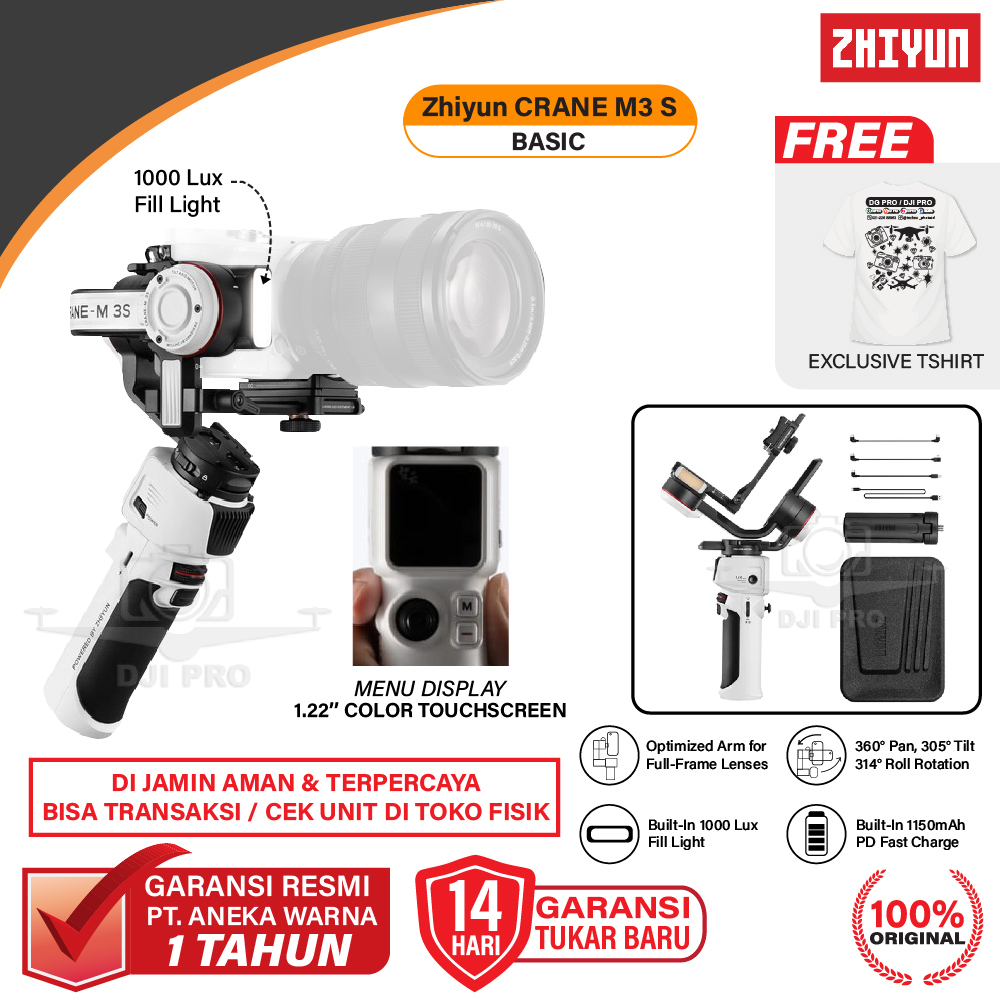 Zhiyun Crane M3S Combo Gimbal Stabilizer Camera M 3S M3 S Combo Resmi