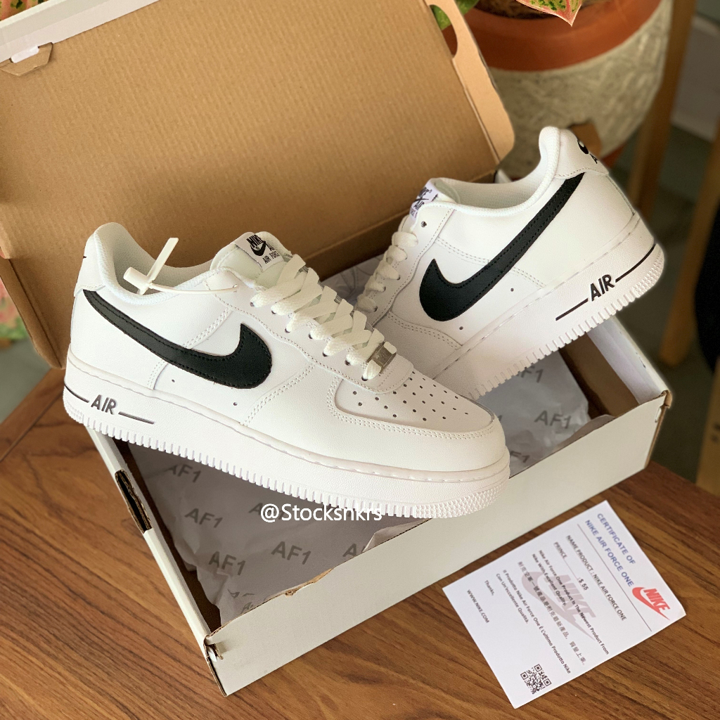 SNEAKERS NIKE UNISEX PRIA / WANITA AIR FORCE ONE FULL WHITE