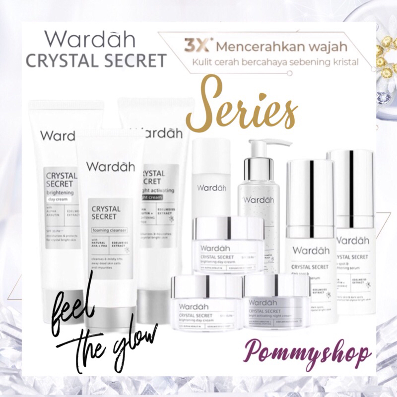 Jual Wardah Crystal Secret Series Brightening Day Cream Active