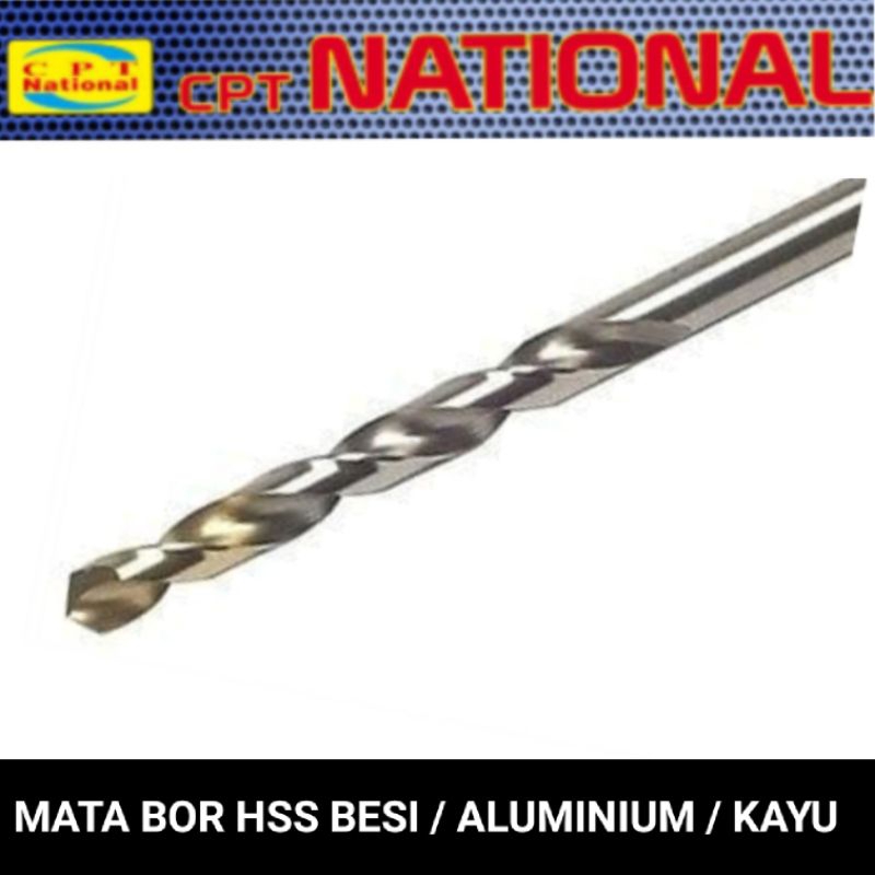 Jual Cpt National Mata Bor Besi Mm Hss Shopee Indonesia