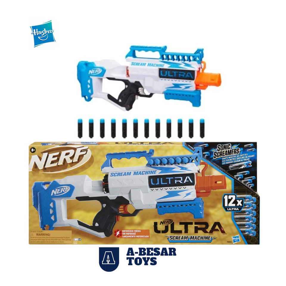 Jual Nerf Ultra Scream Machine Motorized Blaster | Shopee Indonesia