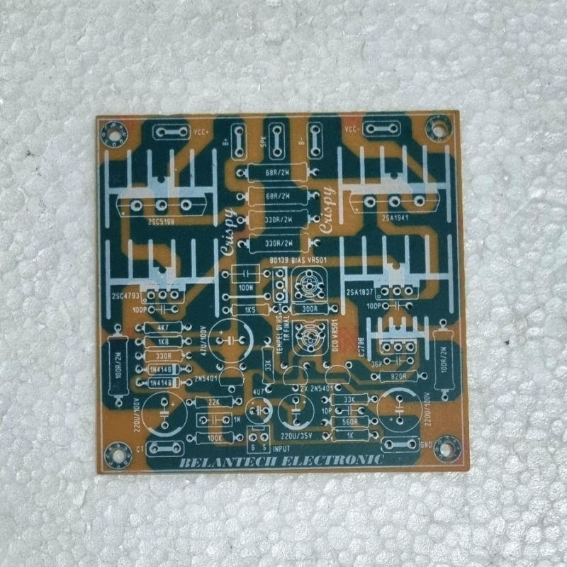 Jual PCB Power Amplifier SOCL 504 TEF Full Modif By Kartino | Shopee