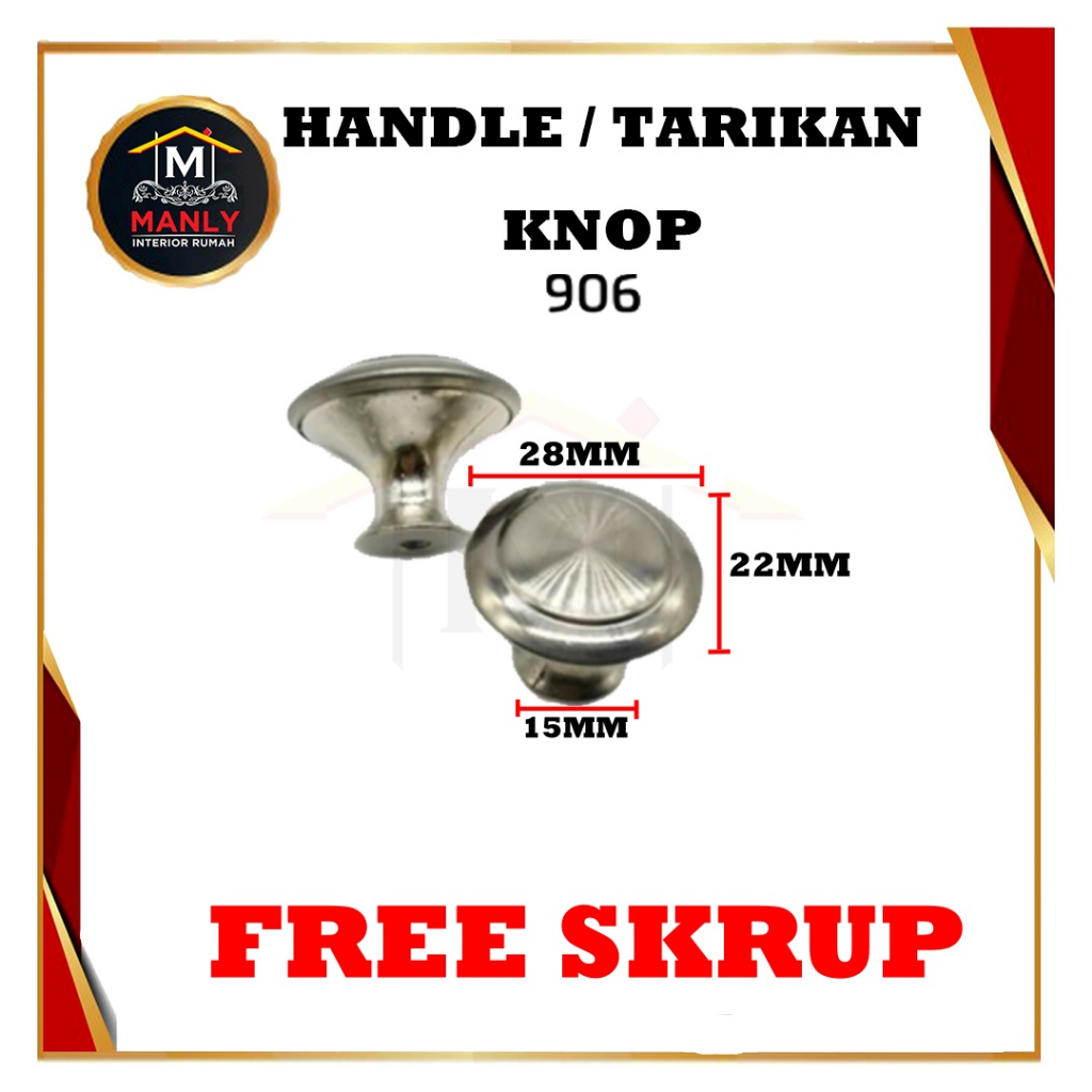 Jual Knob Knop Bulat Tarikan Laci Knop Laci Bulat Laci Lemari Nakas Knop Laci Kitchen Set