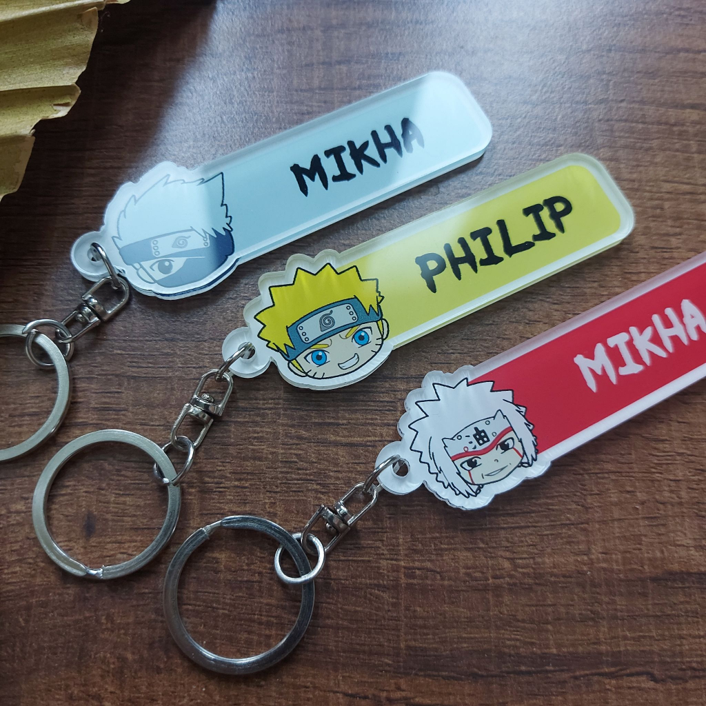 Jual NARUTO SERIES KEYCHAIN | NARUTO CARTOON SERIES KEYCHAIN ...