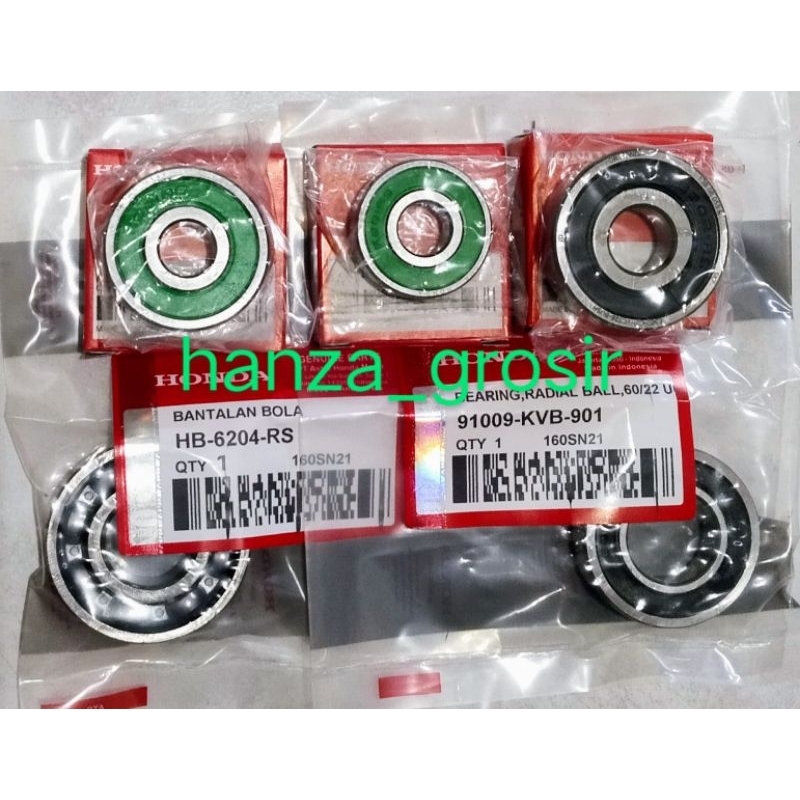Jual laher bearing rasio gardan gearbox beat scoopy spacy vario beat