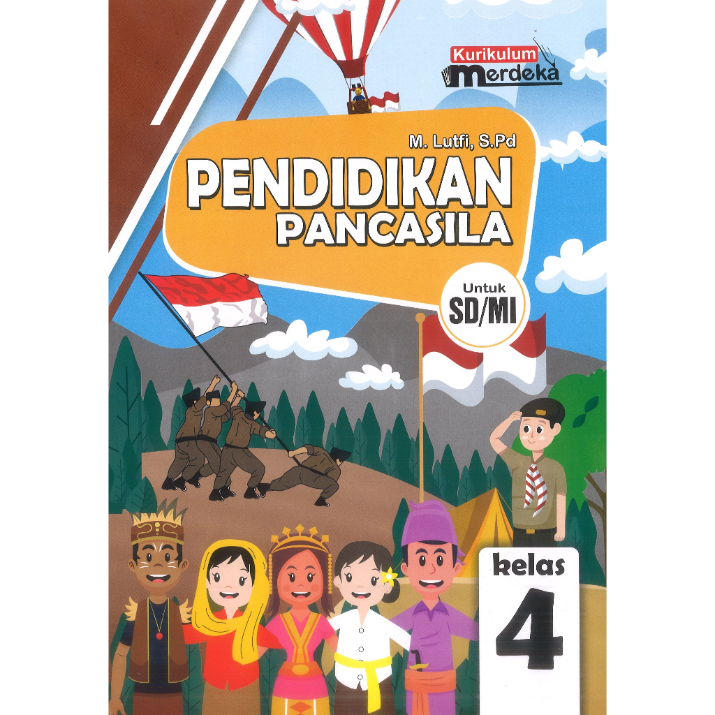 Jual BUKU PENDIDIKAN PANCASILA KURIKULUM MERDEKA KELAS 4 SD | Shopee ...