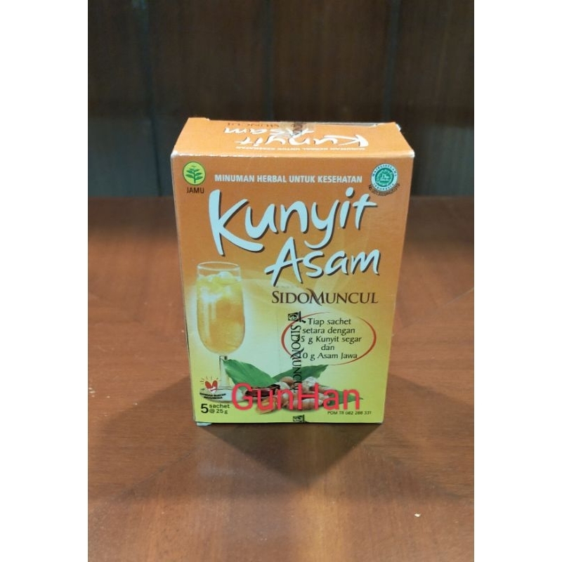 Jual Kunyit Asam Sido Muncul 5 Sachet @25gr | Shopee Indonesia