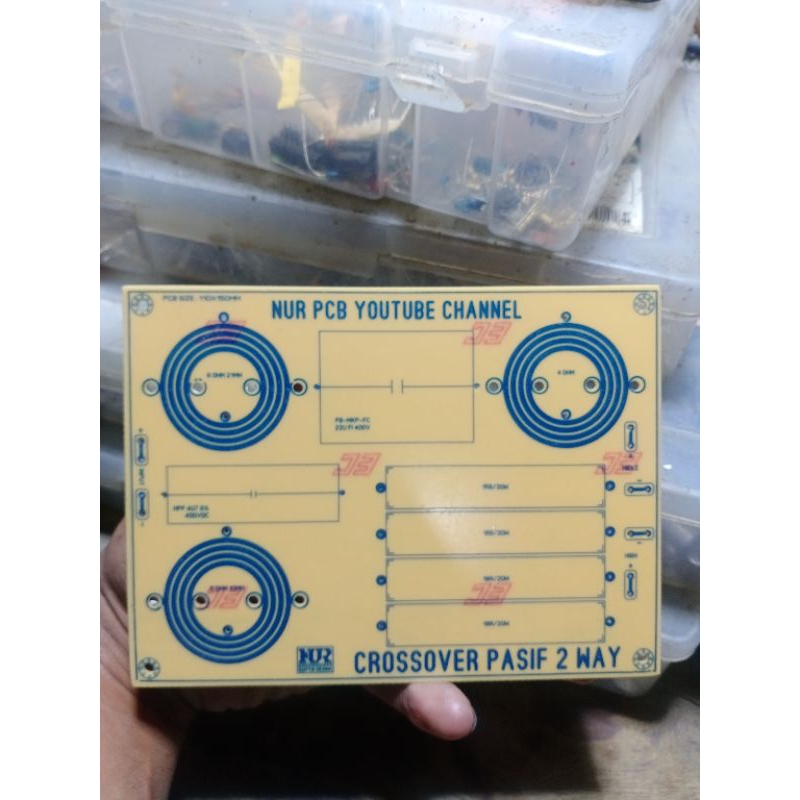 Jual PCB CROSSOVER PASIF 2 WAY | Shopee Indonesia