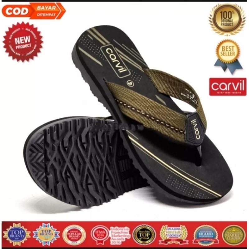 Jual Promo Spesial Sandal Jepit Carvil Pria Uk Termurah Bisa Bayar Ditempat Cod Shopee